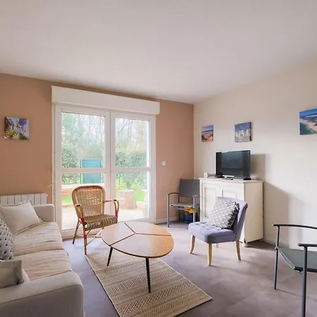 Joli T3 à Avec Terrasse, Jardin Privatif, Parking Et Wifi - Proche Et Forêt - Fr-1-877-44 Apartamento *
