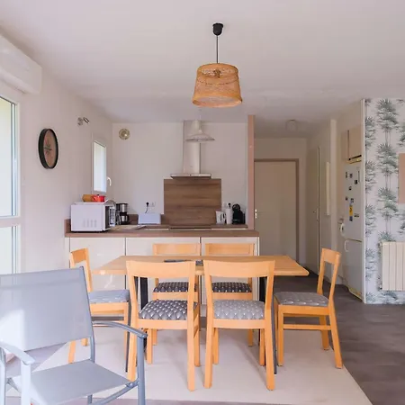 Joli T3 A Avec Terrasse, Jardin Privatif, Parking Et Wifi - Proche Et Foret - Fr-1-877-44 ביסקארוס